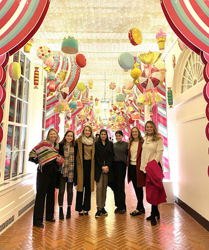 FBNP team poses for photo at White House Christmas Tour