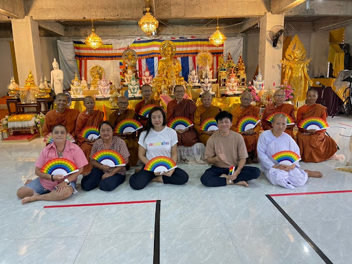 Religious leaders pose for photo at a gender and social inclusion training.