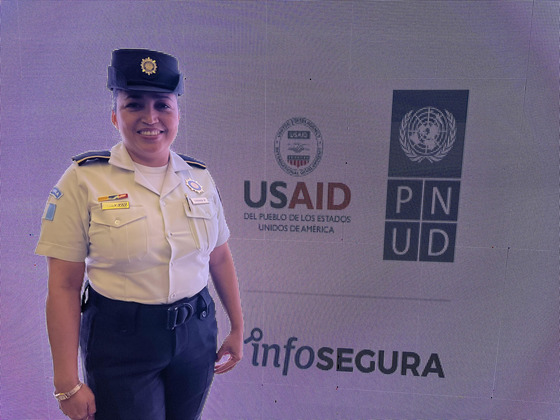 Disly Paz Director of the Statistics Section of the National Civil Police of Guatemala