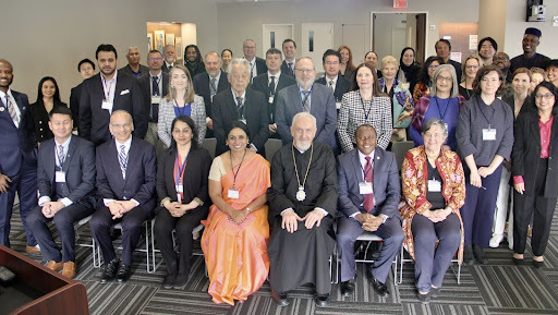  Acting Director Amanda Vigneaud attends Religious for Peace Forum in New York City.  