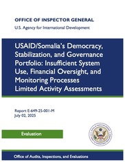 Somalia DSG Evaluation
