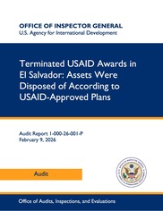 El Sal Terminated Awards