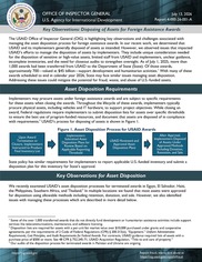 key lessons for asset disposition