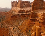 Photograph of canyons in the American West