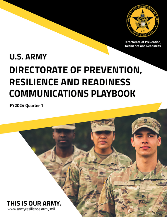 The FY24 Q1 U.S. Army Directorate of Prevention, Resilience and ...