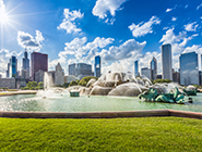 Image of Chicago's Buckingham fountain