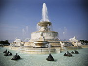 Image of Scott Fountain in Detroit Michigan