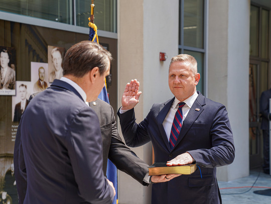 Director Cekada's Swearing In Ceremony