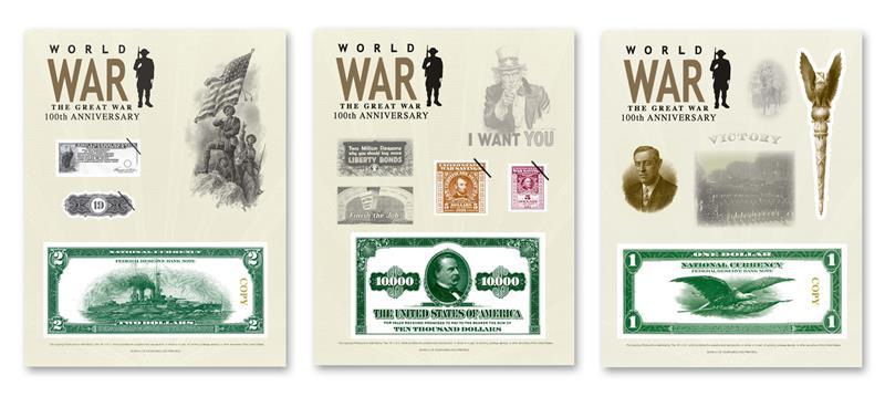 World War I _100th Anniversary 2018 Intaglio Print Collection