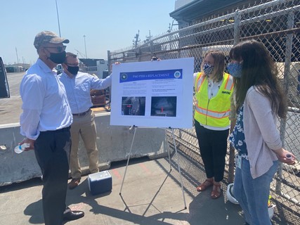 Naval Base San Diego visit