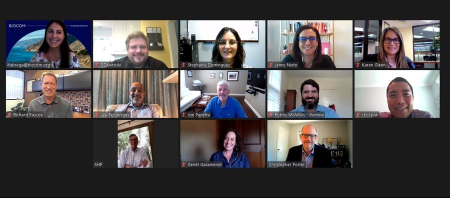 biocom Oct. 2020 meeting