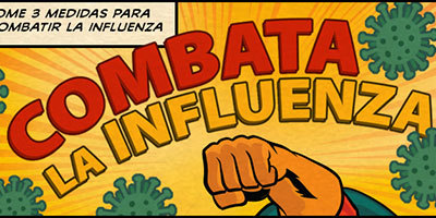 Take 3 Actions to Fight the Flu- in Spanish! 