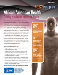 African American Health Factsheet