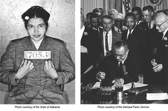 Rosa Parks and Civil Rights Leaders