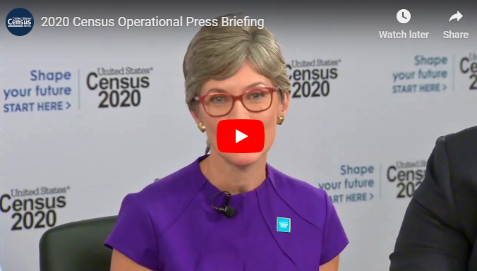 2020 Census Bureau Operational Press Briefing Video