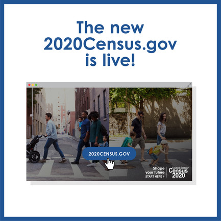 Census Bureau Launches Updated 2020 Census Website