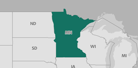 Minnesota map