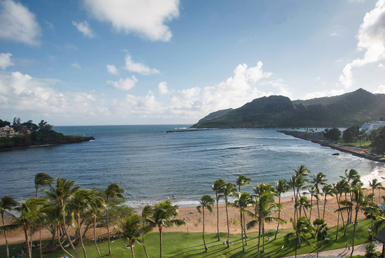 Pacific Ocean and Island