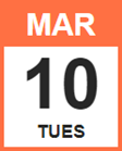 Tuesday, March 10, 2020