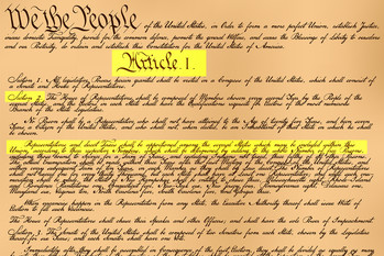 Article One in the U.S. Constitution