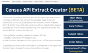 Census API Extract Creator (Beta)