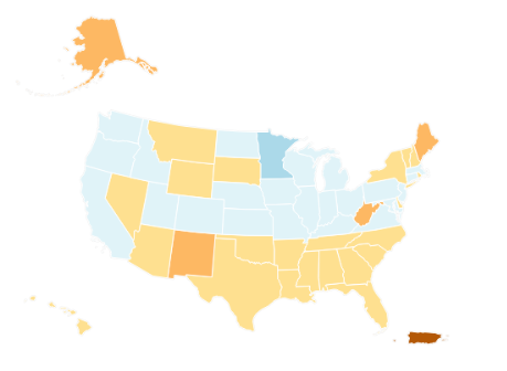 2020 Census Response Rate Map: April 17, 2020