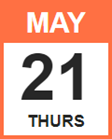 Thursday\, May 21\, 2020