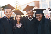 Group of Black College Graduates