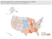 Business Applications from Corporations by State: Week 28