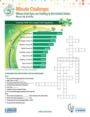 Irish-American Warm-Up Activity