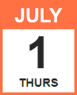 July 1 Calendar 