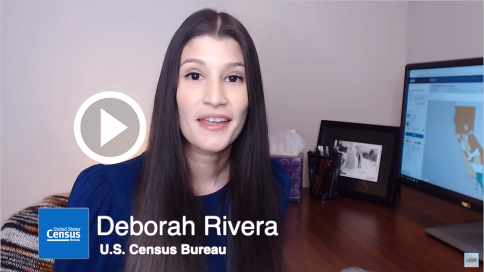 Deborah Rivera and Jessica Barnett explain how to Create and Customize a Map with census data.