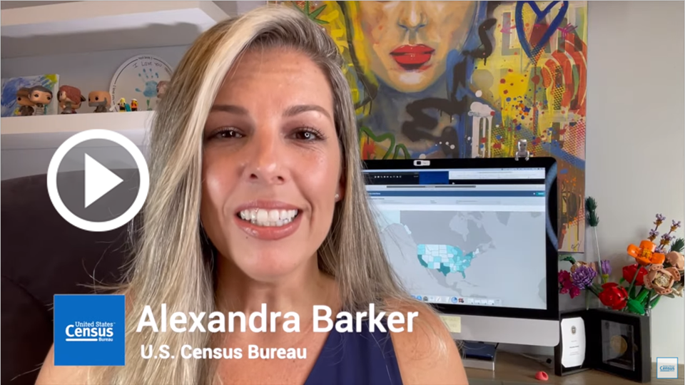 Alexandra Barker and Jessica Barnett explain how to visualize census data from a table.