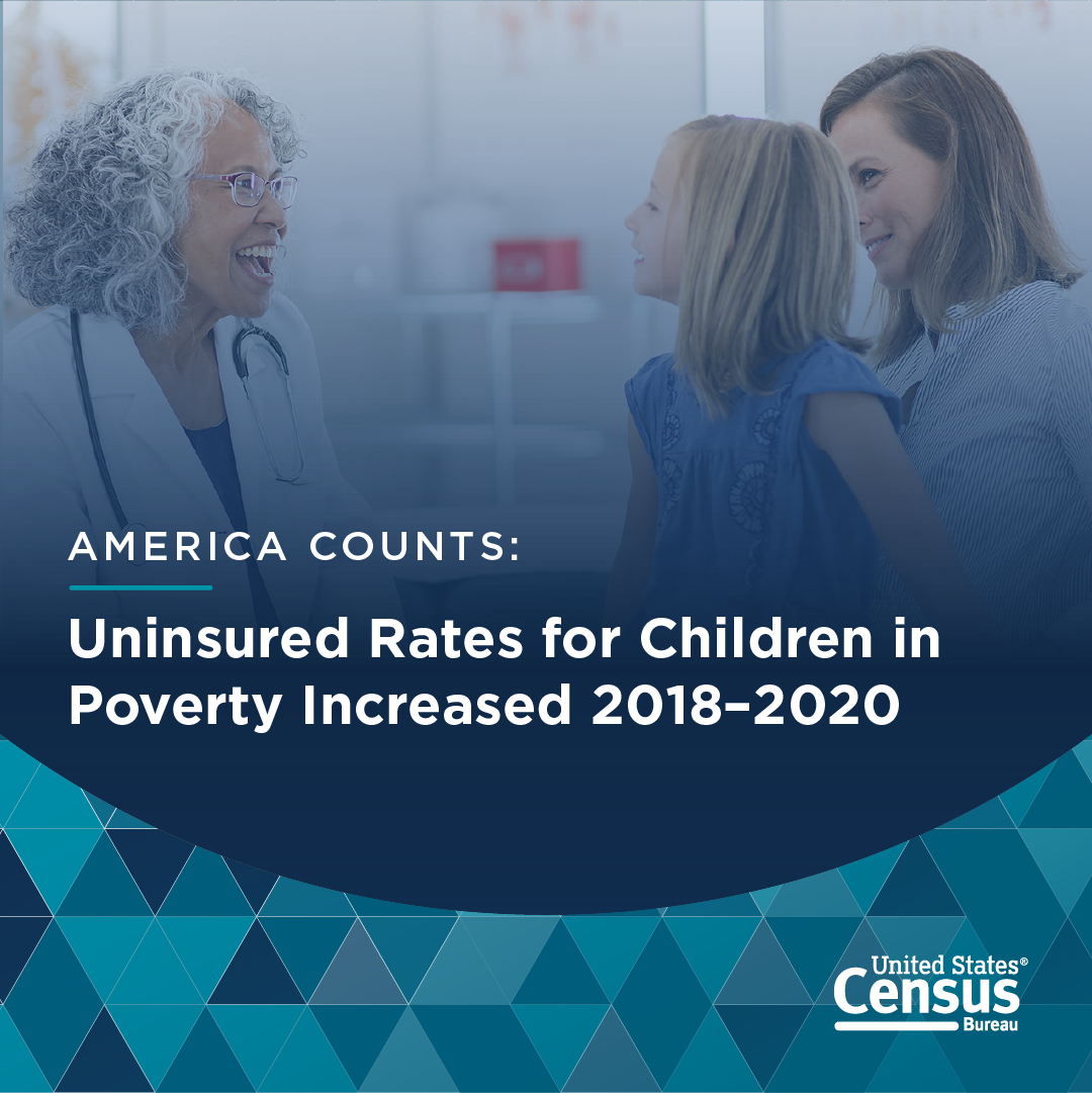 America Counts: Uninsured Rates for Children in Poverty Increased 2018–2020