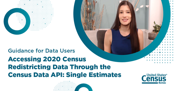 Accessing 2020 Census Redistricting Data Through the Census Data API: Single Estimates