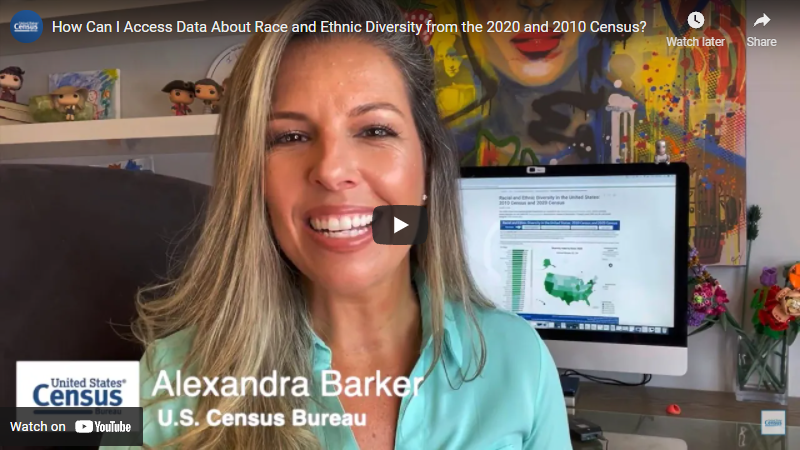 How Can I Access Data About Race and Ethnic Diversity from the 2020 and 2010 Census?