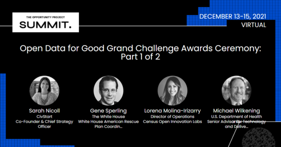 Open Data for Good Challenge Awards Ceremony: Part 1