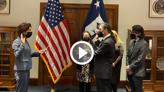 Santos Swearing In Video
