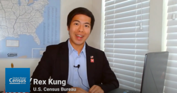 A screenshot from a video on guidance for 2020 redistricting data users