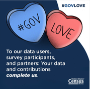 To our data users, survey participants, and partners: Your data and contributions complete us.