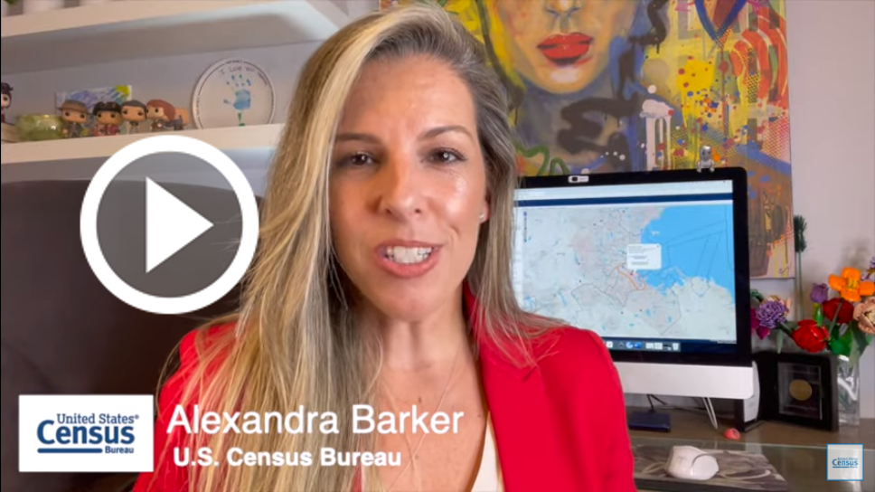 Alexandra Barker speaks about how to select a customized area to perform an analysis of labor market.