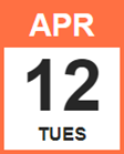Tuesday, April 12, 2022