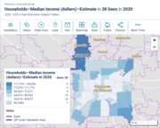 A screenshot from an upcoming webinar on May 18, 2022: Mastering Complex Geographies on data.census.gov