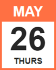 Thursday, May 26