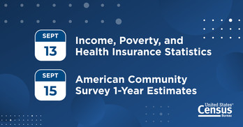 Public Information Office Reminder - Income, Poverty, and Health Insurance Statistics and American Community Survey Release Coming in Mid-September