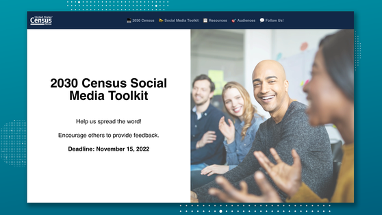 2030 Census Social Media Toolkit