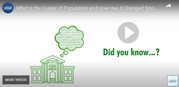 Video: What is the Center of Population?