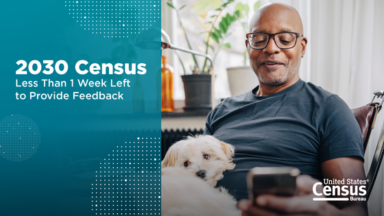 2030 Census Federal Register Notice: Less Than 1 Week