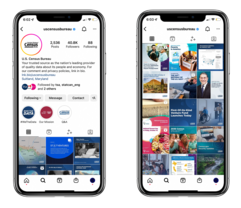 The Census Bureau's Instagram profile