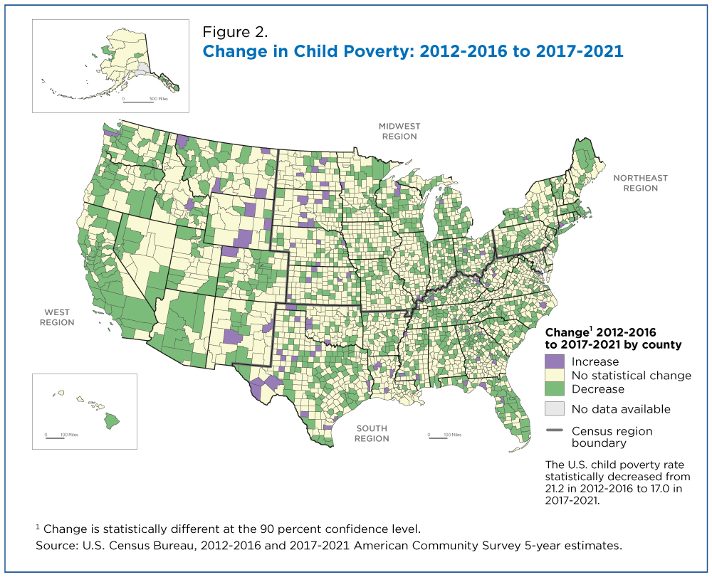 News Graphic: Change From 2012-2016 to 2017-2021